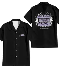 Currently fighting demons hawaiian shirt