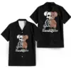 Skele-bear hawaiian shirt