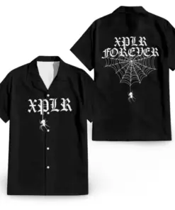 Spider hawaiian shirt