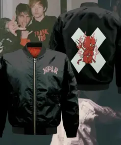 Baby devil bomber jacket