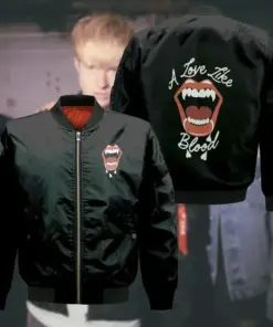 Love like blood bomber jacket