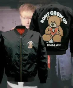 Don't grow up bomber jacket