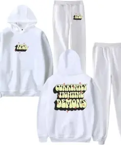 Fighting Demons Hoodies Jogger Pants Set