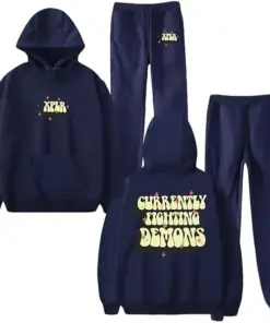 Fighting Demons Hoodies Jogger Pants Set