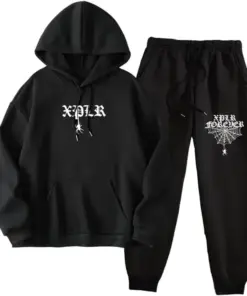 Spider Hoodies Jogger Pants Set