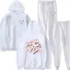 Haunted Heart Hoodies Jogger Pants Set