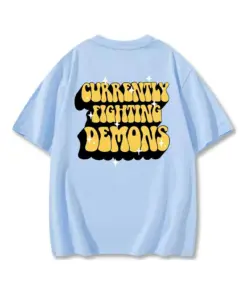 Fighting demons tee