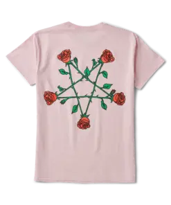 Pentagram roses tee