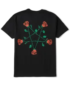 Pentagram roses tee