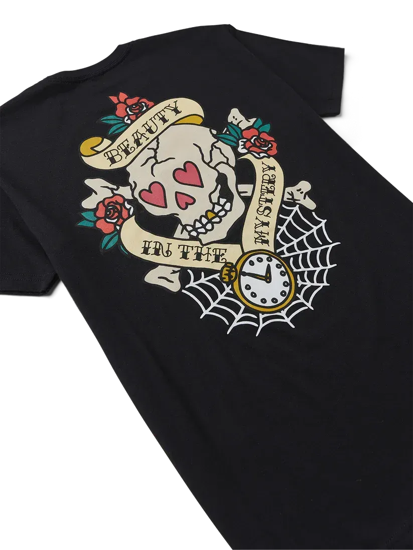 Beauty In The Mystery Tattoo Tee - Image 2
