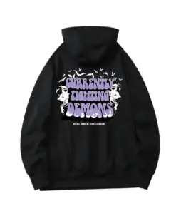 Fighting demons hoodie