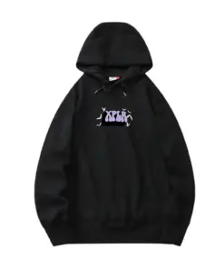 Alternative view of Fighting demons hoodie