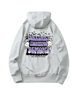 Fighting demons hoodie