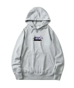 Alternative view of Fighting demons hoodie