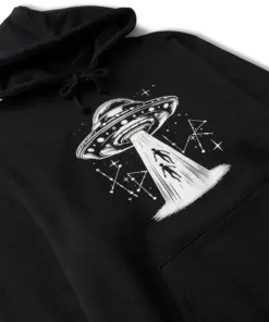 Alternative view of Ufo hoodie