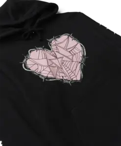 Alternative view of Barbed Wire Hoodie