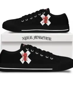 Baby devil low top canvas shoes