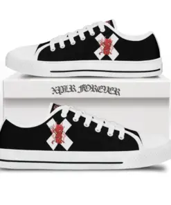 Baby devil low top canvas shoes
