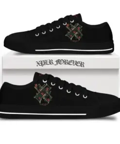 Grave low top canvas shoes