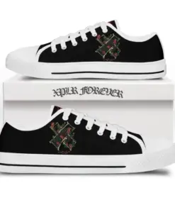 Grave low top canvas shoes