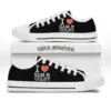 Love low top canvas shoes