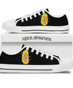Palmistry low top canvas shoes