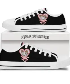 Valentine low top canvas shoes