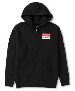 Alternative view of Hello, I'm Possessed Zip Up Hoodie
