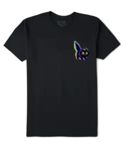 Alternative view of Bad Luck Cat Tee