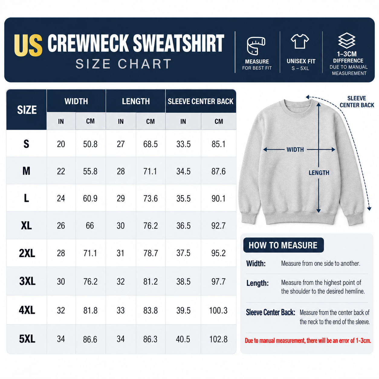 Size Guide